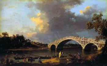 Canaletto : Old Walton Bridge